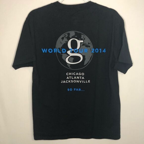 Garth Brooks 2014 World Tour Hanes T-shirt - Picture 4 of 5